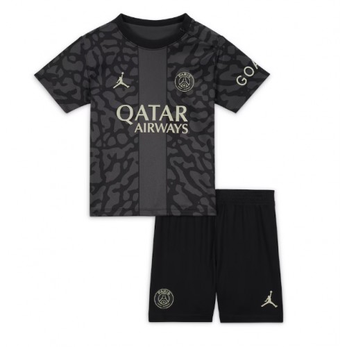 Maillot de foot Paris Saint-Germain Troisième enfant 2023-24 Manches Courte (+ pantalon court)